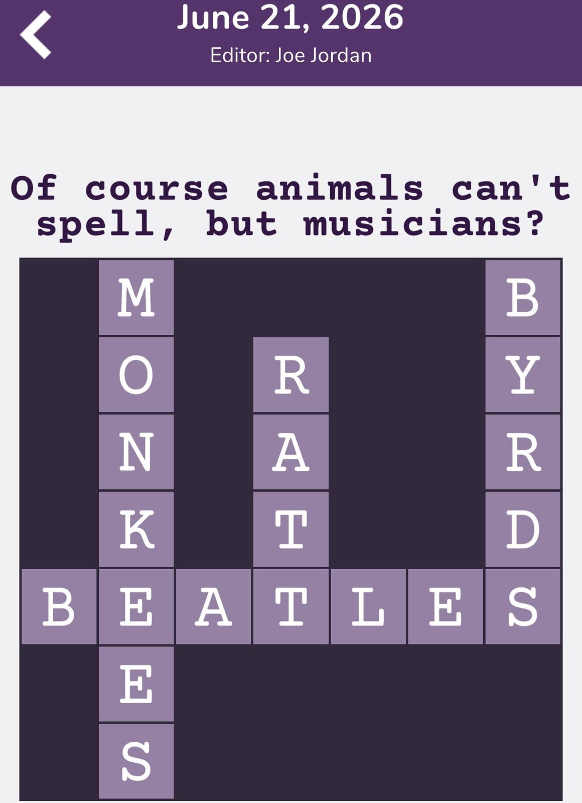 7 Little Words Tiny Little Crosswords June 21 2026 7 Little Words Tiny Little Crosswords June 21 2026