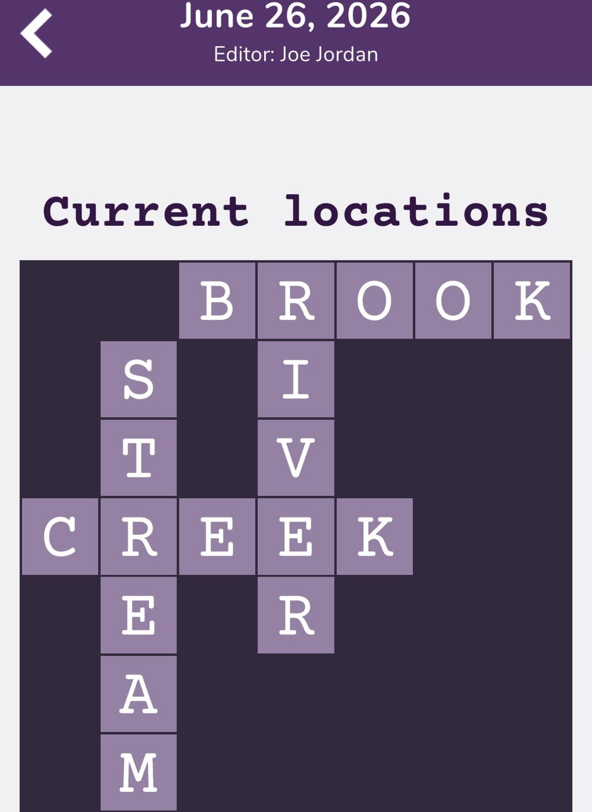 7 Little Words Tiny Little Crosswords June 26 2026