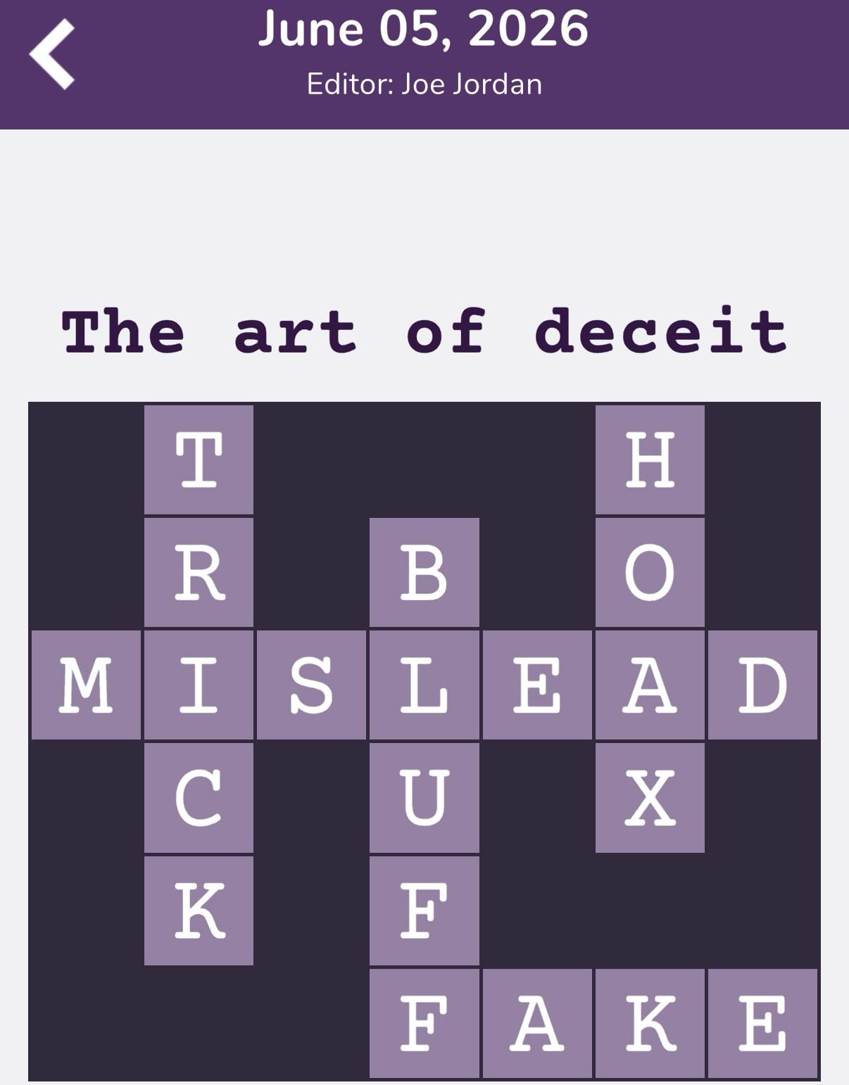 7 Little Words Tiny Little Crosswords June 5 2026