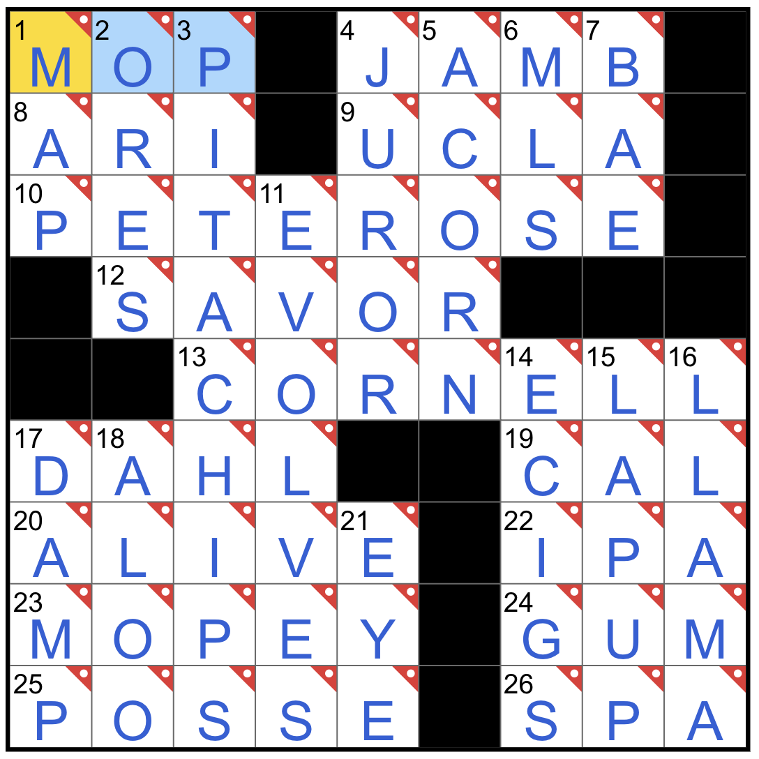 NYT June 23 2026 The Midi Crossword Answers NYT June 23 2026 The Midi Crossword Answers