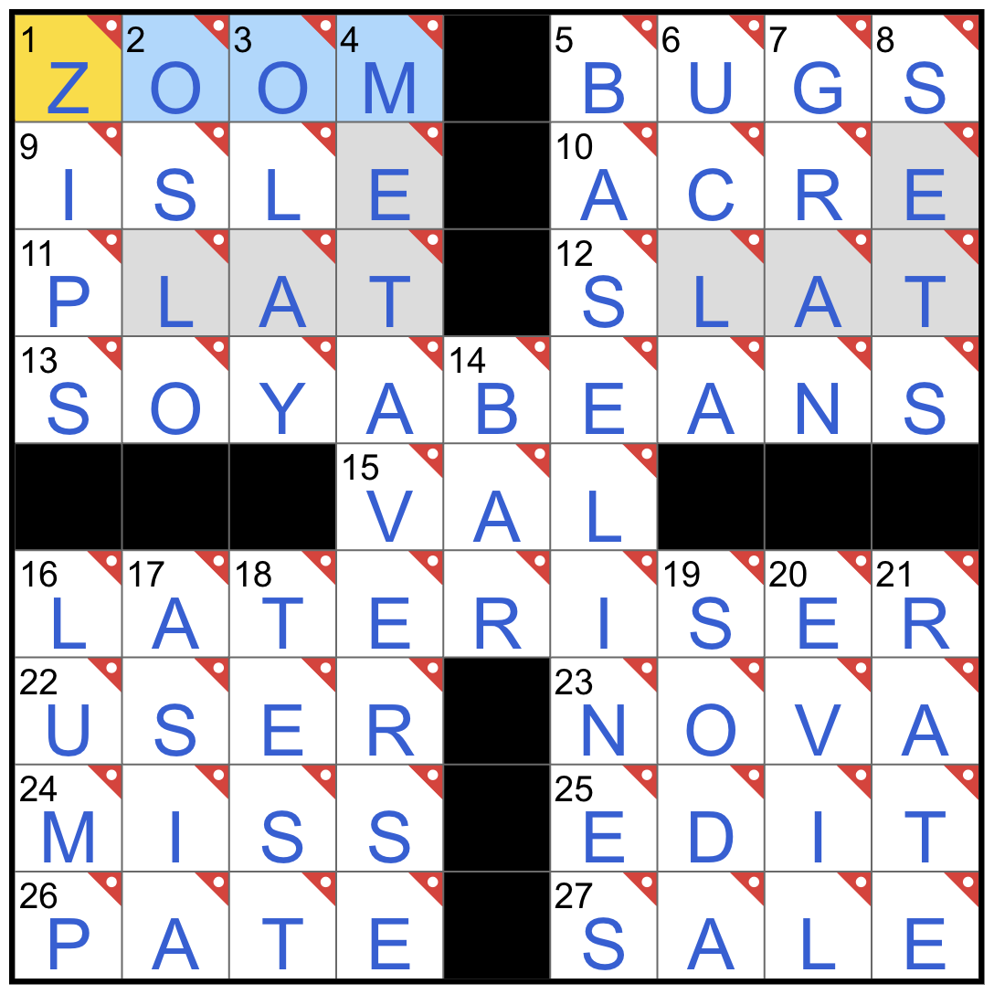 NYT June 4 2026 The Midi Crossword Answers