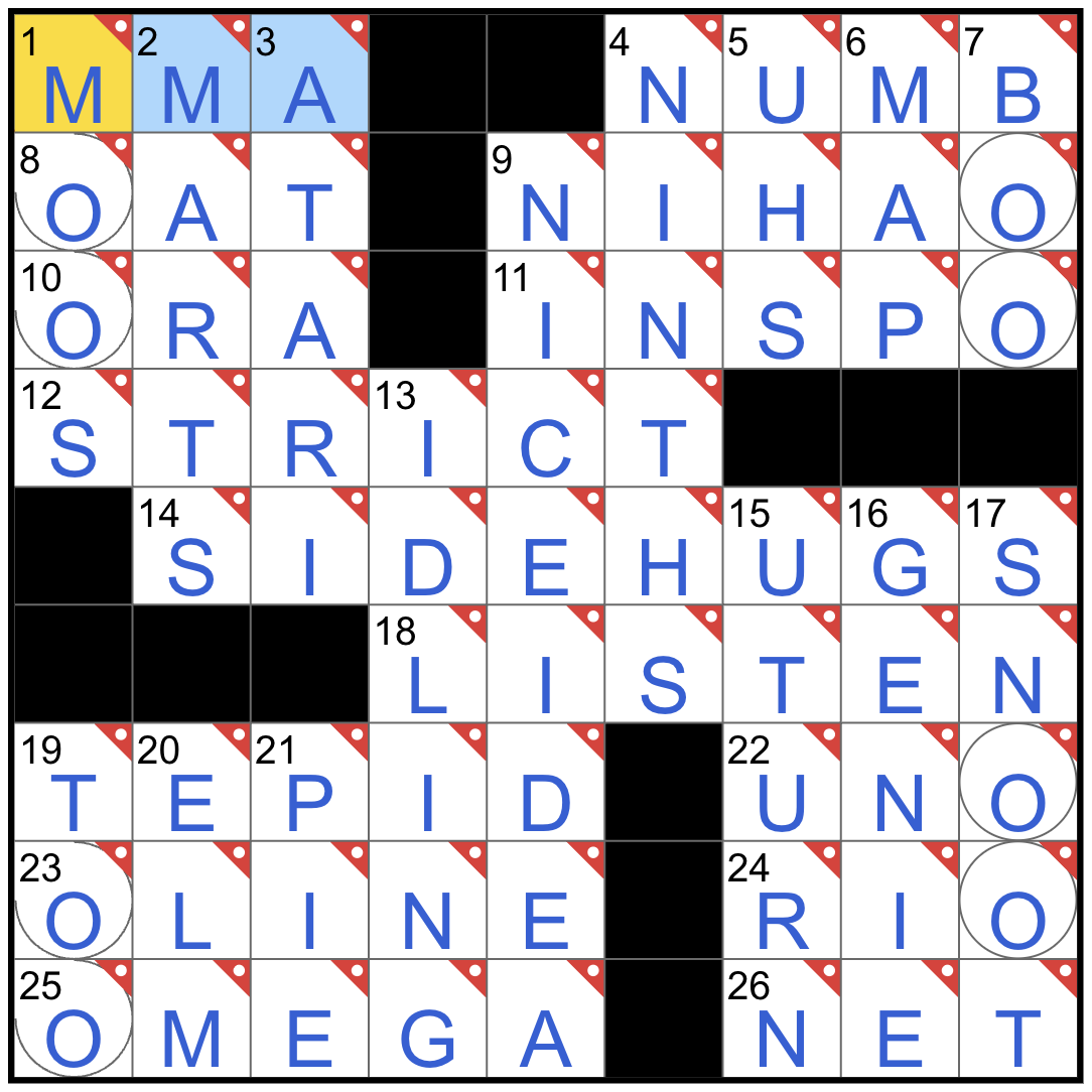 NYT June 5 2026 The Midi Crossword Answers