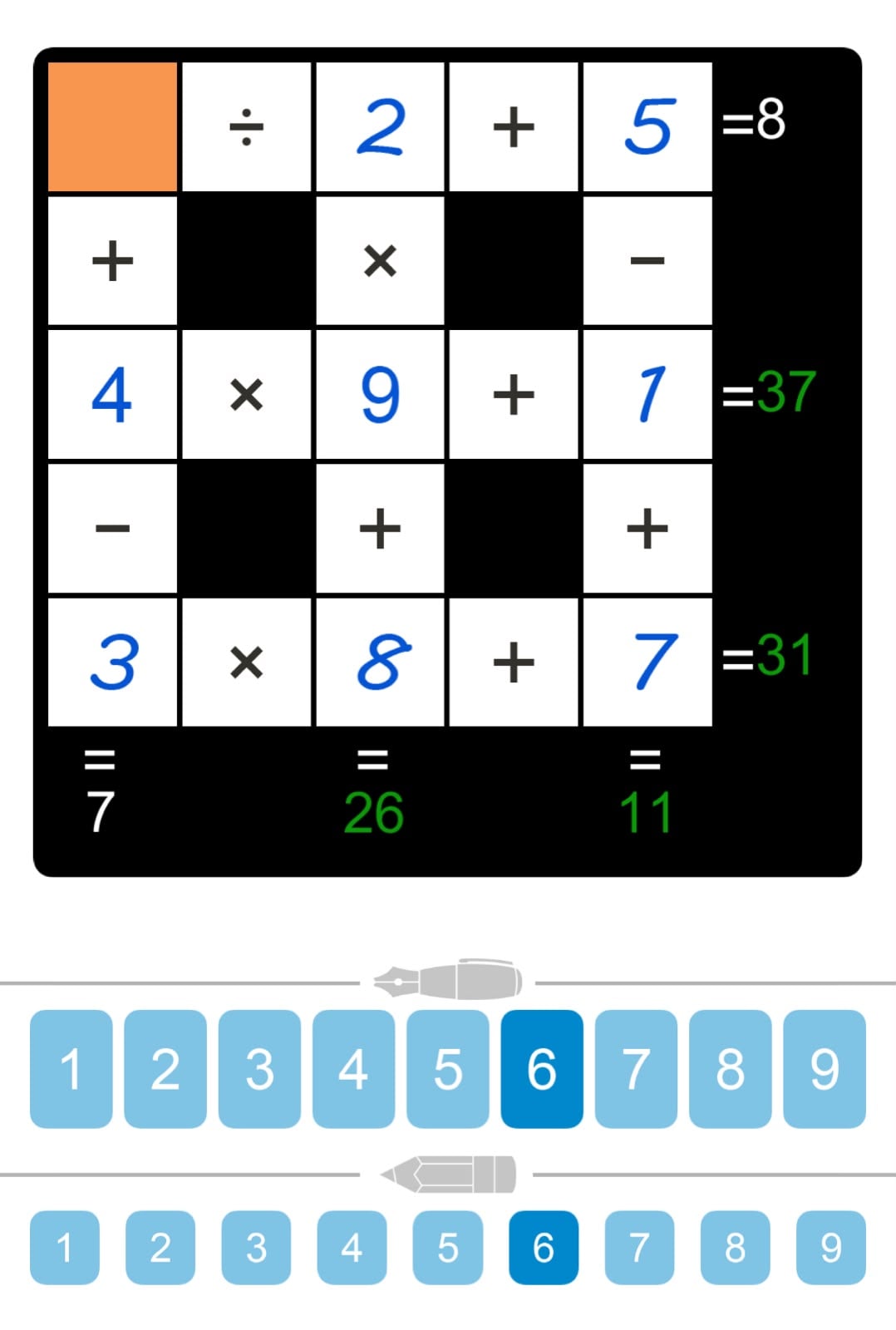 Puzzle Page Cross Sum June 10 2026 Puzzle Page Cross Sum June 10 2026