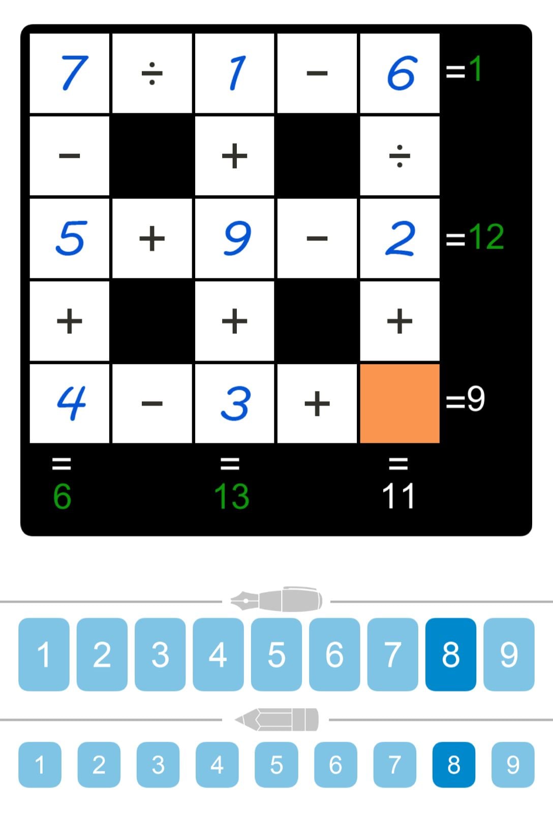 Puzzle Page Cross Sum June 22 2026