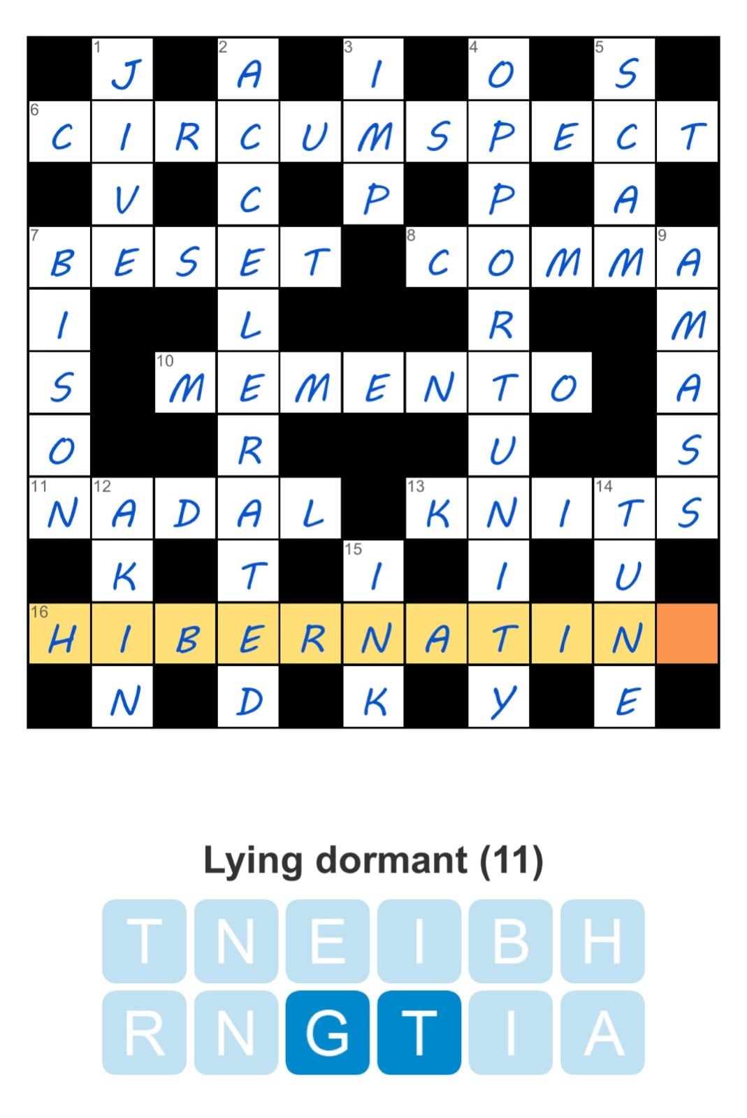 Puzzle Page Crossword June 26 2026