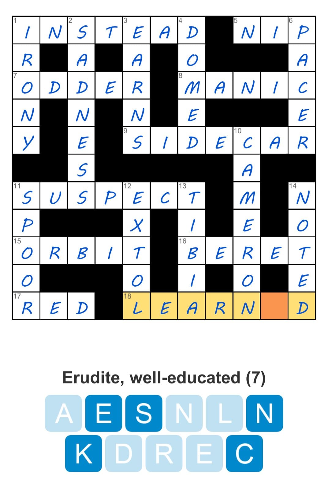 Puzzle Page Crossword June 6 2026