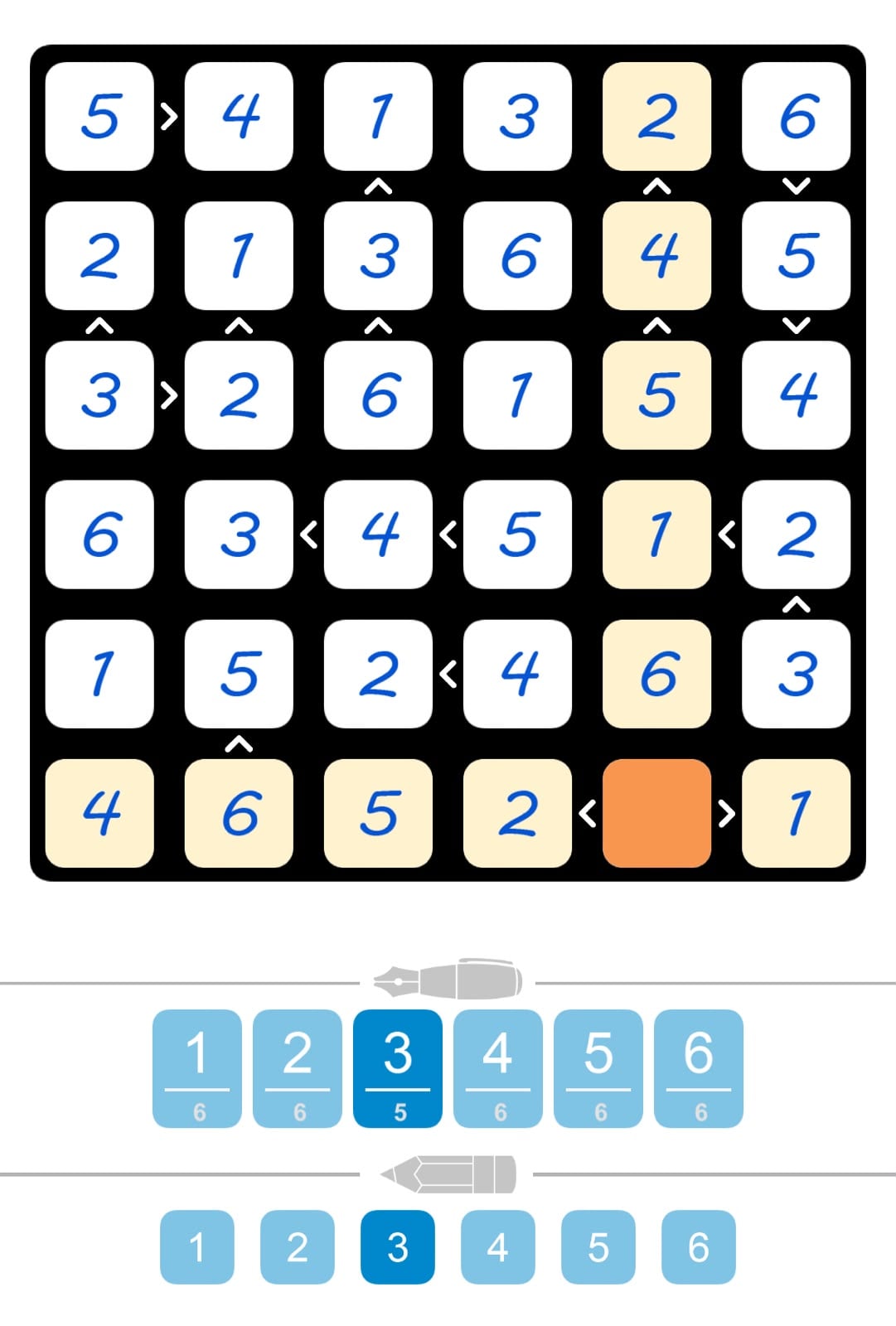 Puzzle Page Futoshiki June 12 2026 Puzzle Page Futoshiki June 12 2026
