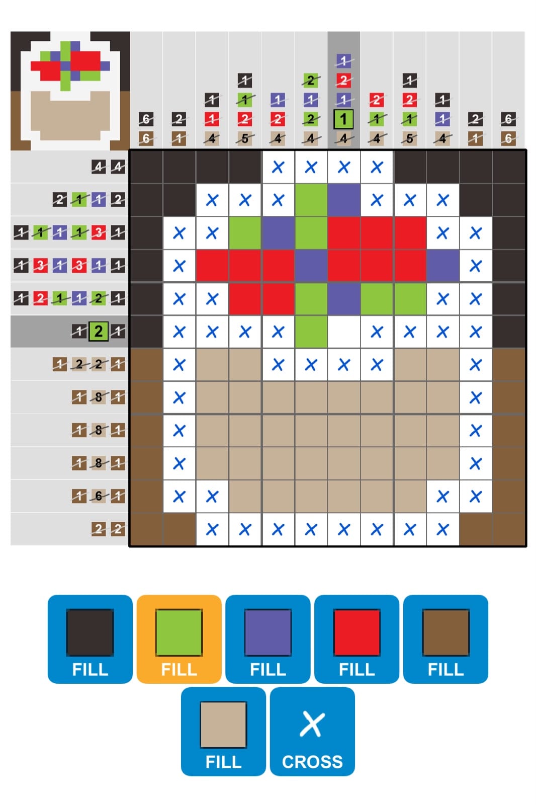 Puzzle Page Picture Cross June 11 2026 Puzzle Page Picture Cross June 11 2026