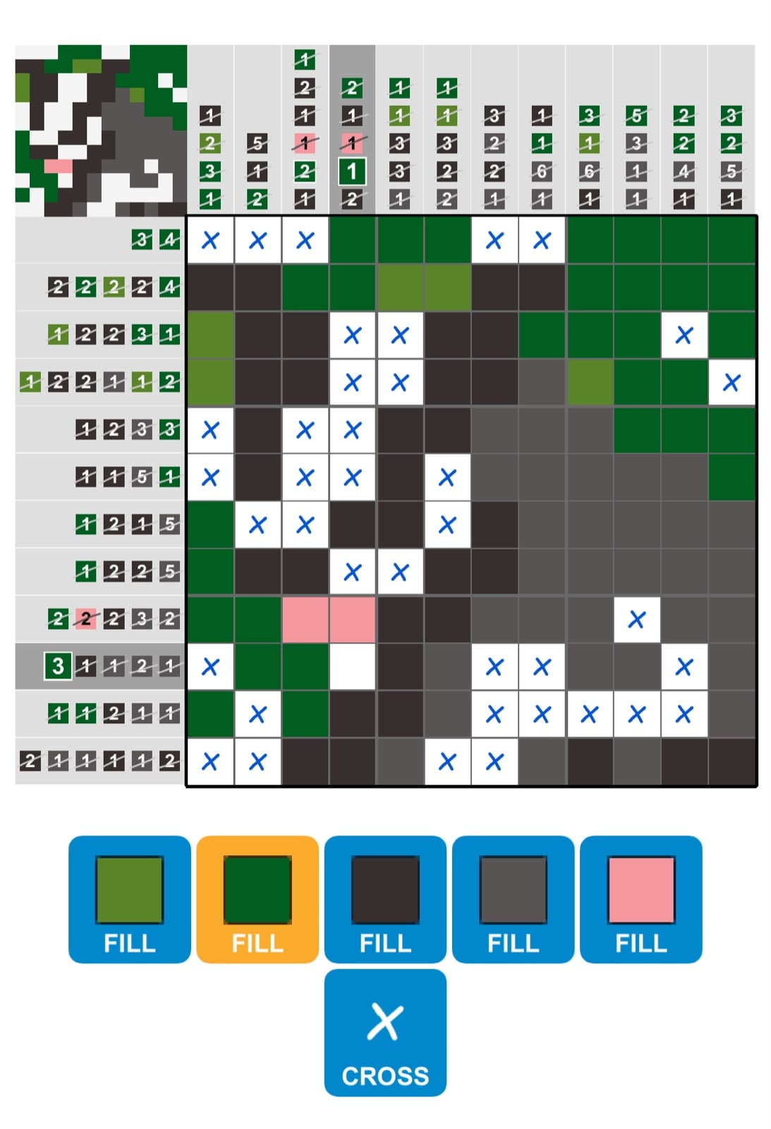 Puzzle Page Picture Cross June 13 2026 Puzzle Page Picture Cross June 13 2026