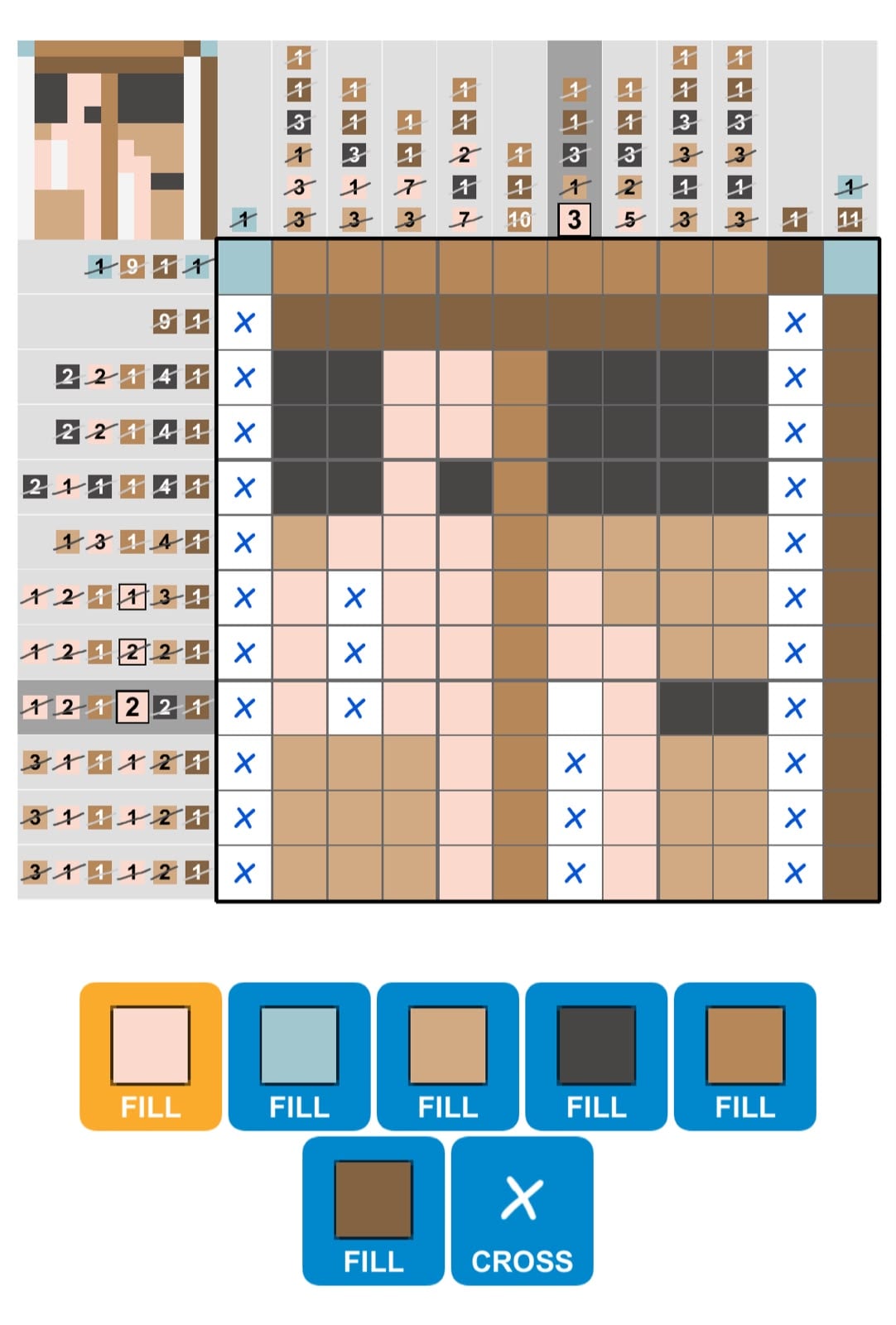 Puzzle Page Picture Cross June 16 2026 Puzzle Page Picture Cross June 16 2026