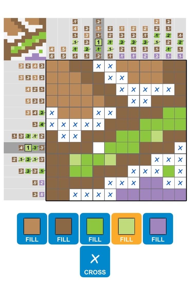 Puzzle Page Picture Cross June 18 2026 Puzzle Page Picture Cross June 18 2026