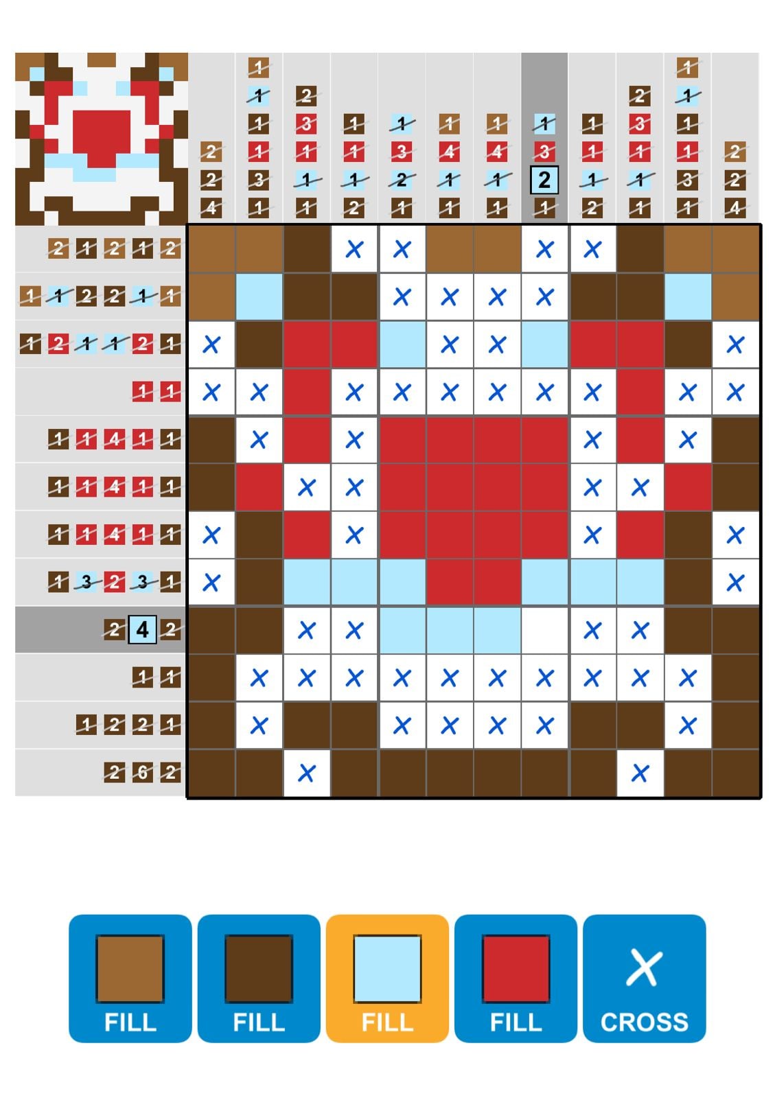 Puzzle Page Picture Cross June 2 2026 Puzzle Page Picture Cross June 2 2026