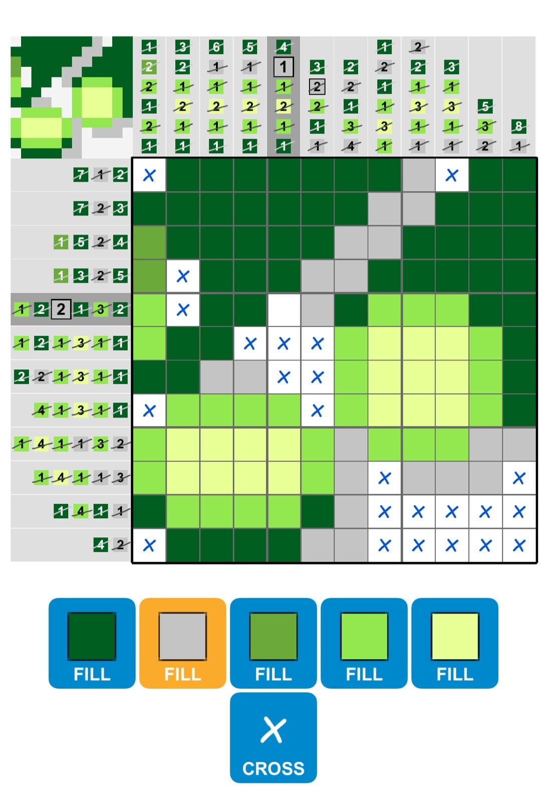 Puzzle Page Picture Cross June 20 2026 Puzzle Page Picture Cross June 20 2026