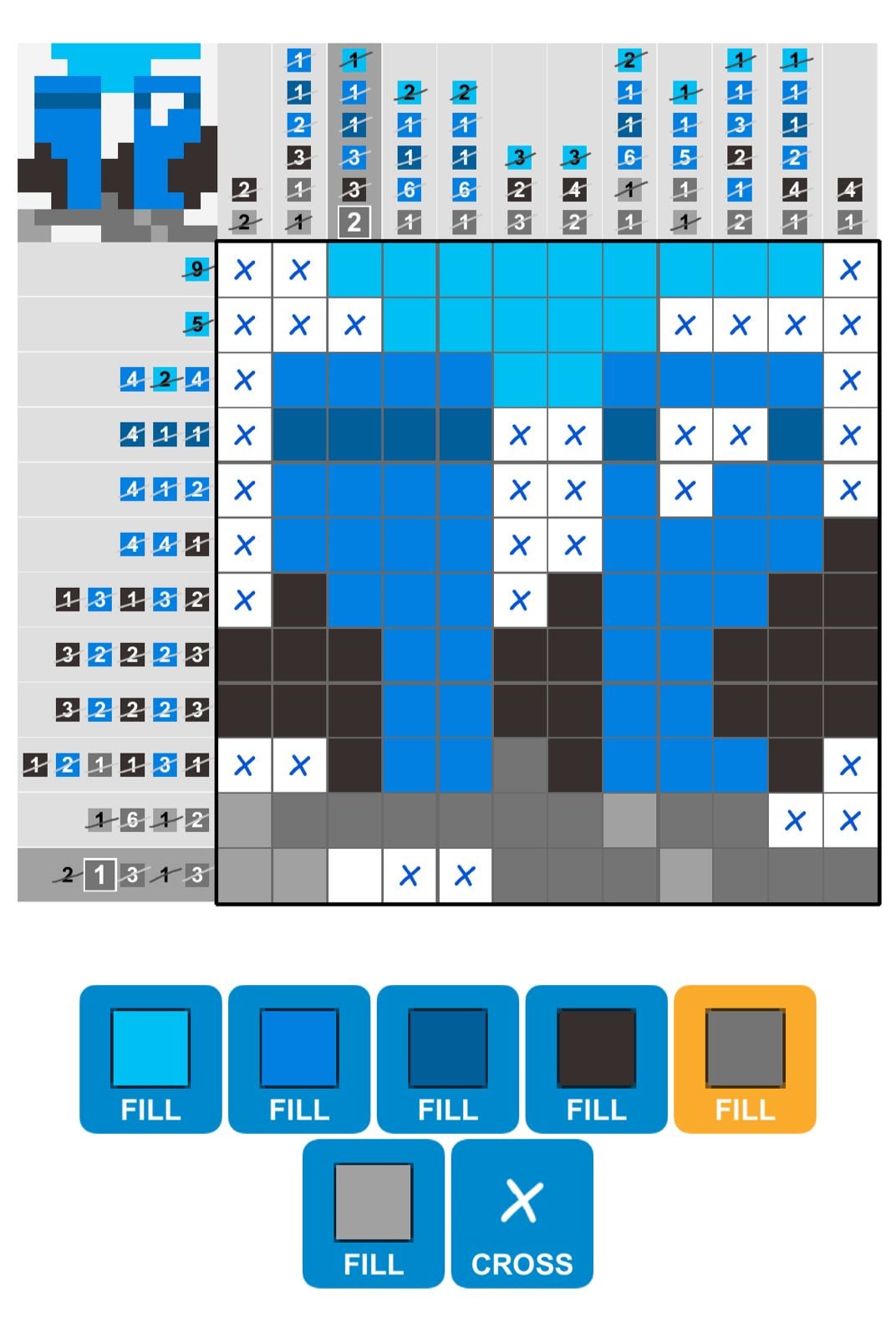 Puzzle Page Picture Cross June 23 2026 Puzzle Page Picture Cross June 23 2026