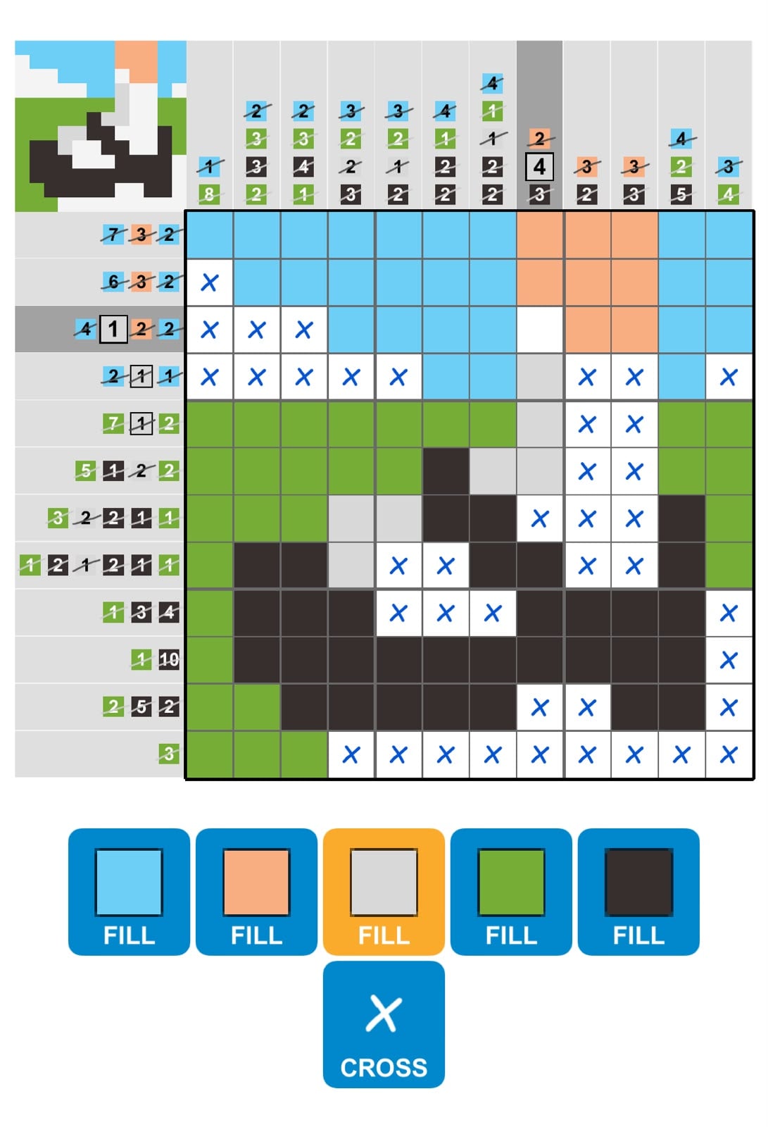 Puzzle Page Picture Cross June 9 2026 Puzzle Page Picture Cross June 9 2026