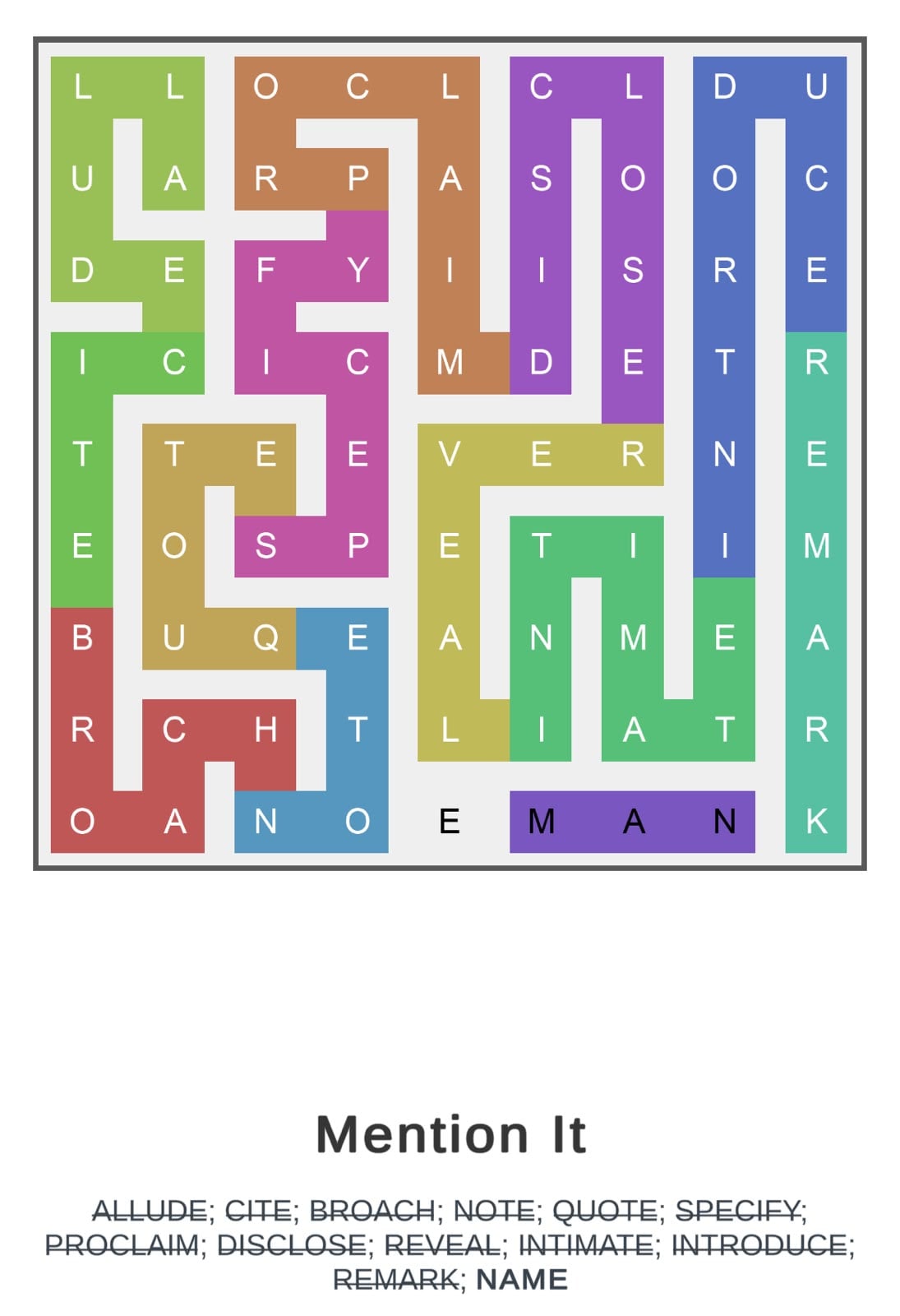 Puzzle Page Word Snake June 17 2026 Puzzle Page Word Snake June 17 2026