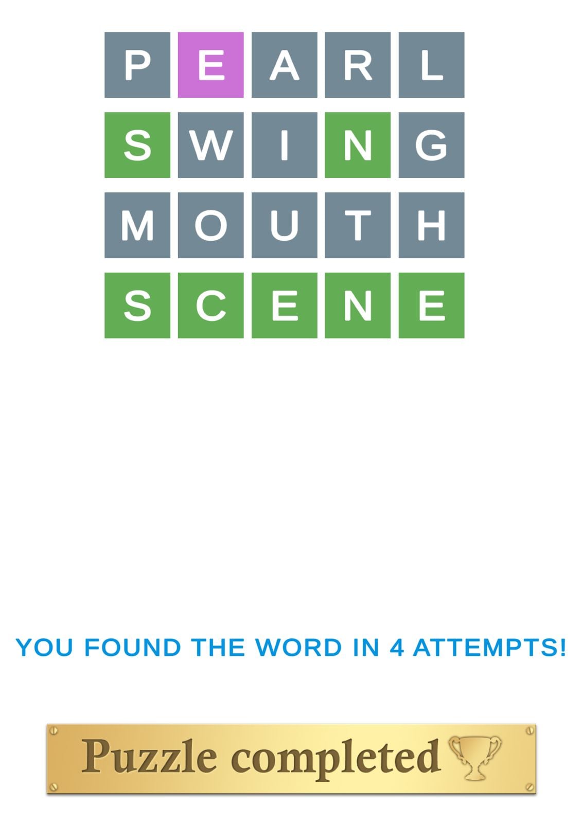 Puzzle Page Wordy June 26 2026