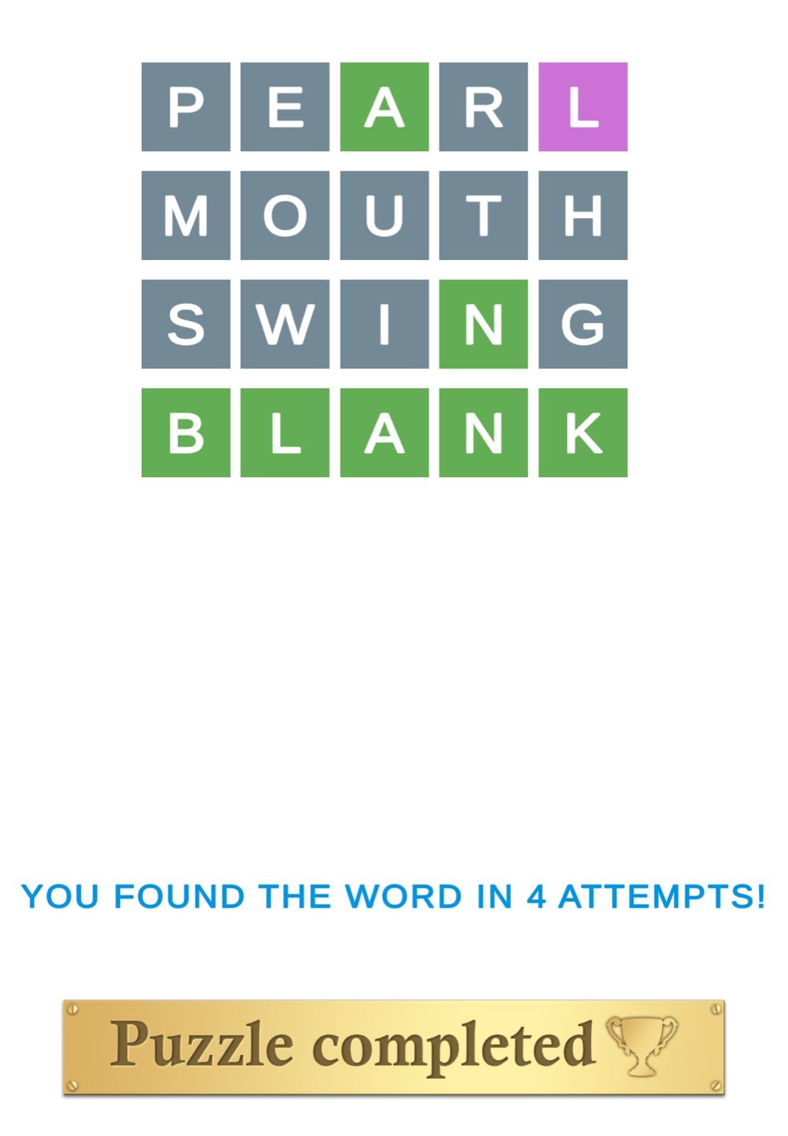Puzzle Page Wordy June 5 2026