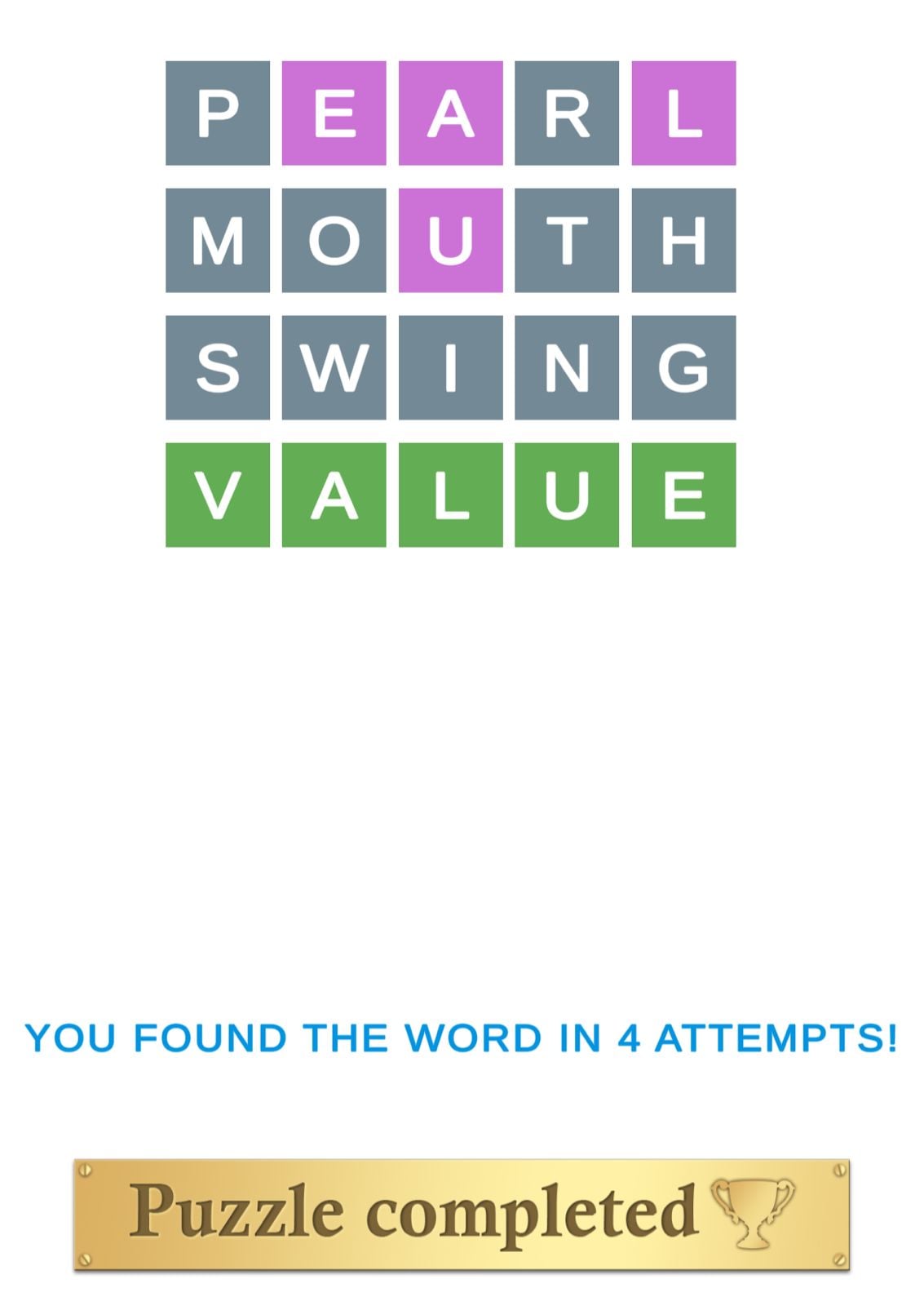 Puzzle Page Wordy June 6 2026
