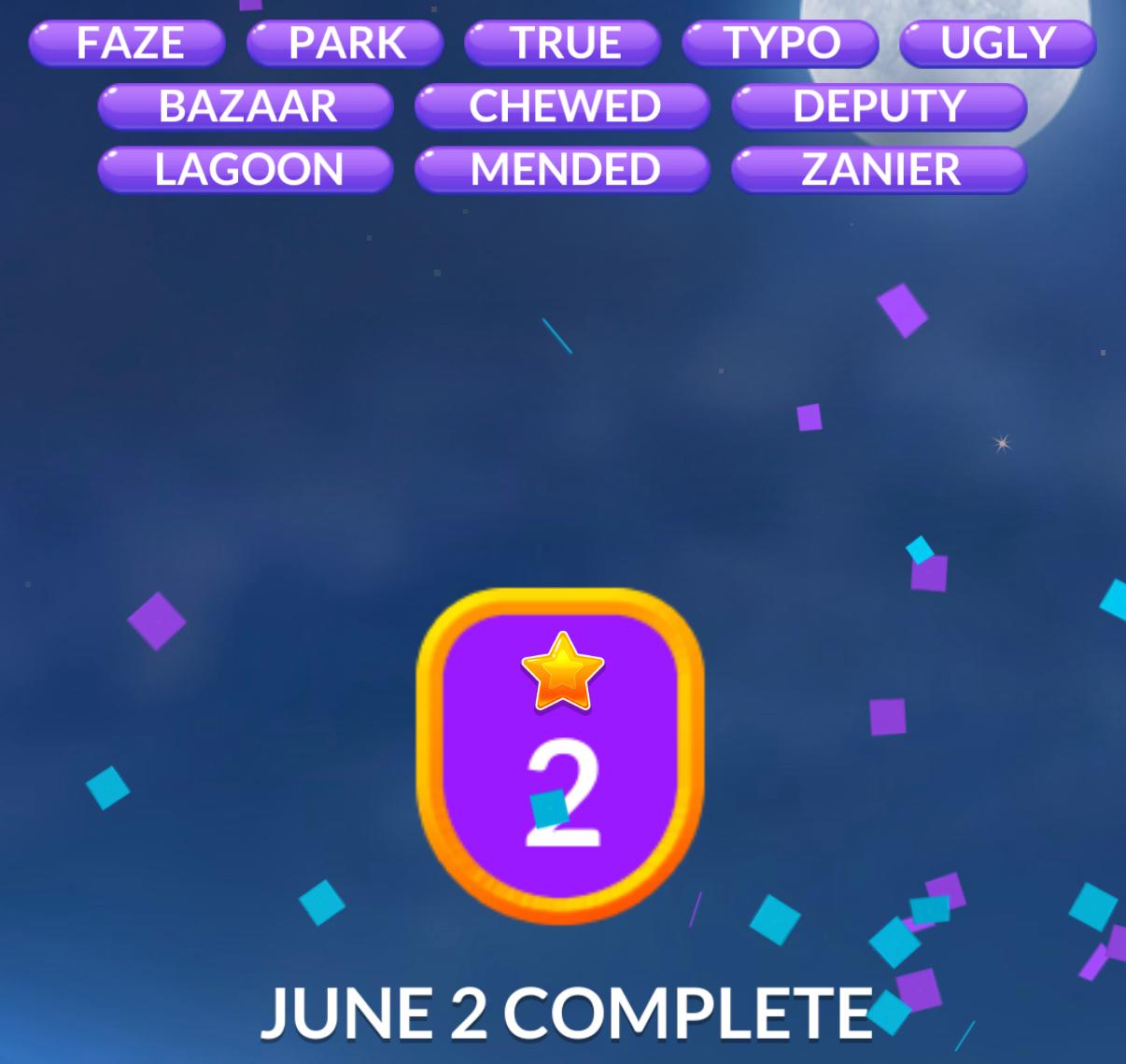 Word Stacks Daily Puzzle June 2 2026 Word Stacks Daily Puzzle June 2 2026