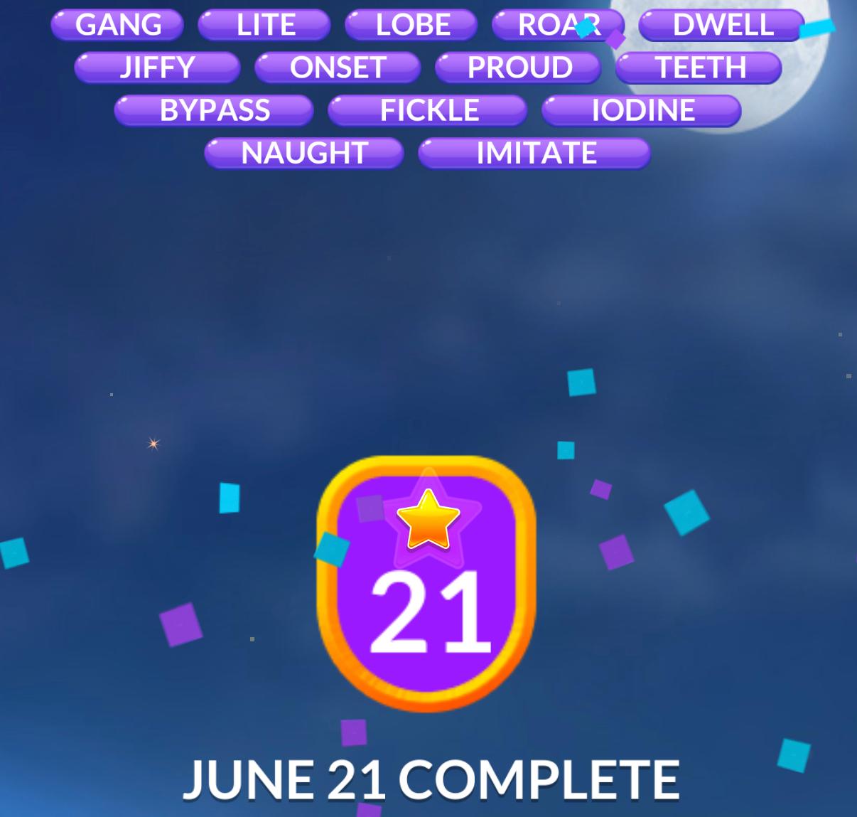 Word Stacks Daily Puzzle June 21 2026 Word Stacks Daily Puzzle June 21 2026