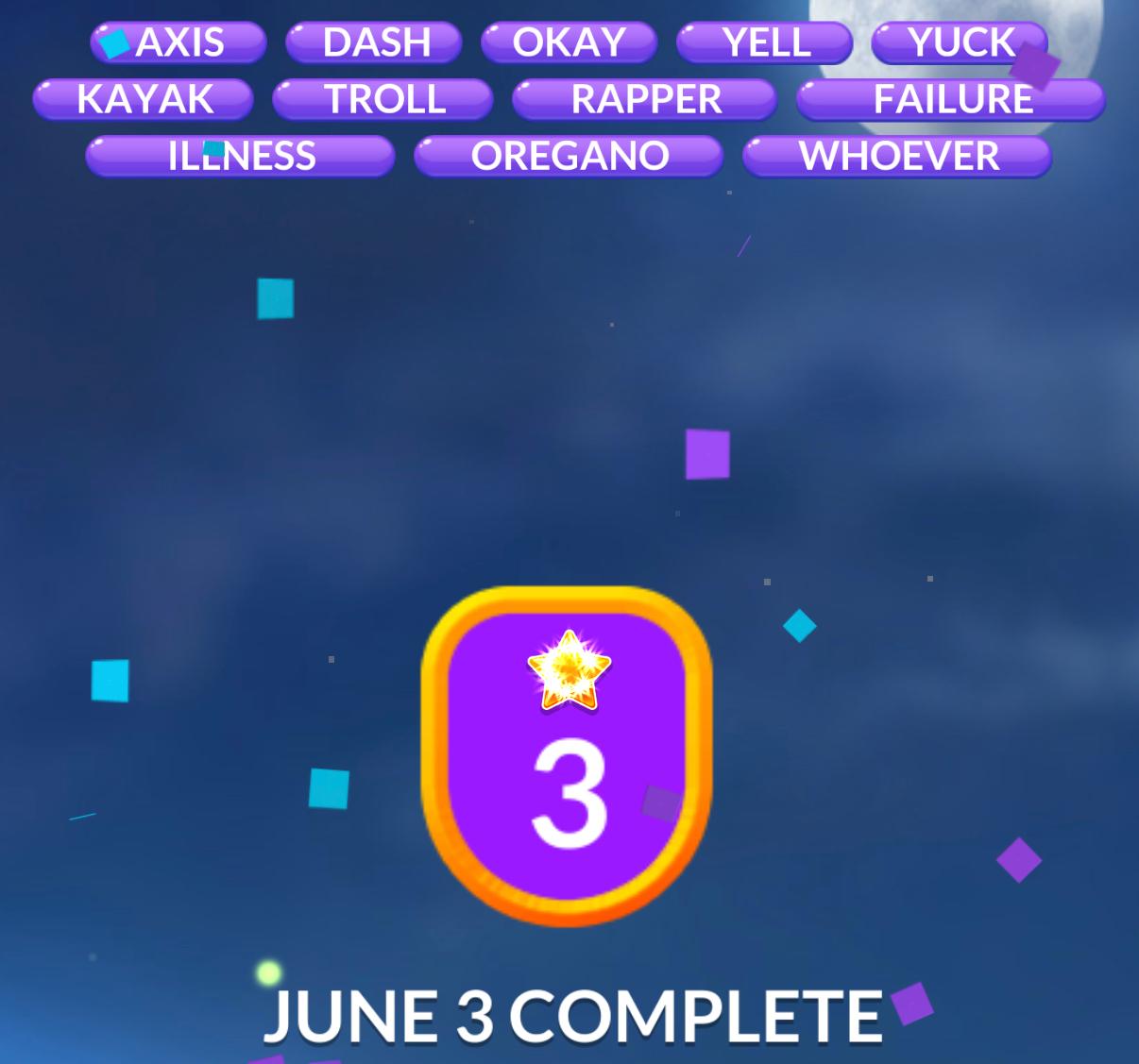 Word Stacks Daily Puzzle June 3 2026 Word Stacks Daily Puzzle June 3 2026