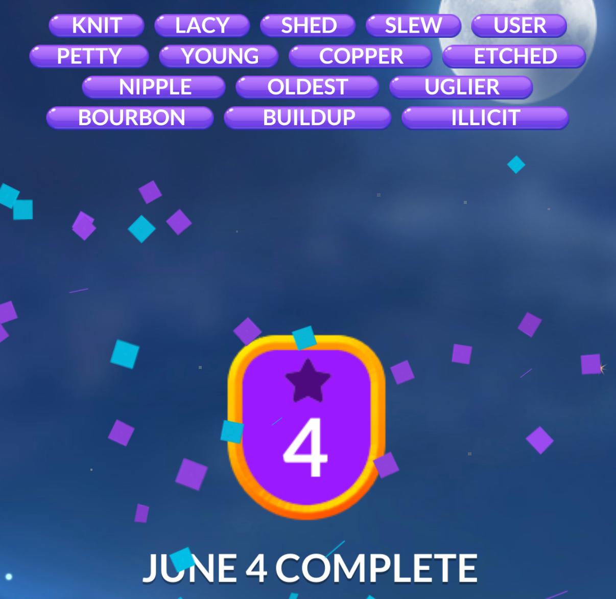 Word Stacks Daily Puzzle June 4 2026 Word Stacks Daily Puzzle June 4 2026