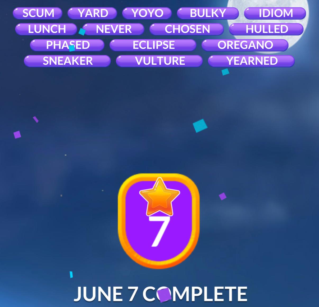Word Stacks Daily Puzzle June 7 2026 Word Stacks Daily Puzzle June 7 2026